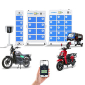 12-slot Battery Swap Cabinet for Electric 234-Wheelers 2