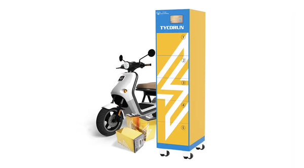 TYCORUN 5 ports battery swap station for two/three-wheeled electric vehicles