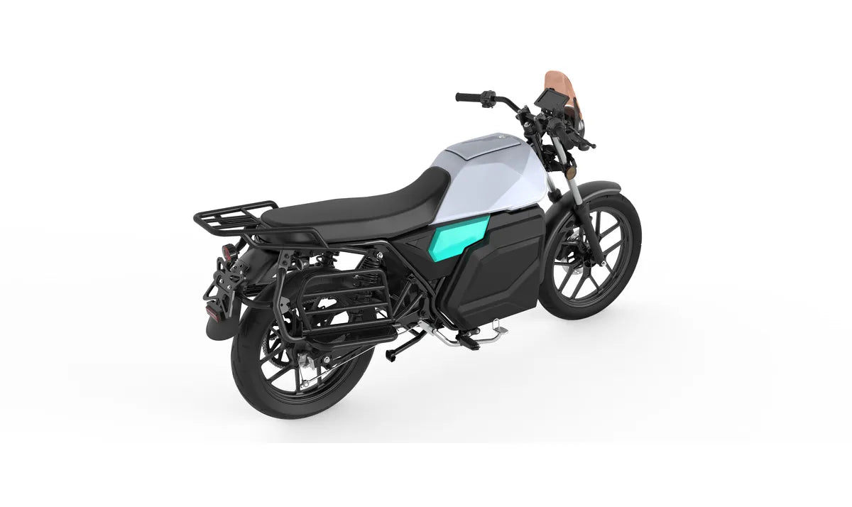 E67 5000W Electric Motorcycle with Dual Swapping Battery System 2
