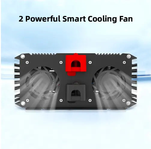 TYCORUN 3000w Inverter Pure Sine Wave 12V DC to 120V AC Converter for Home, RV, Truck, Off-Grid Solar Power Inverter
