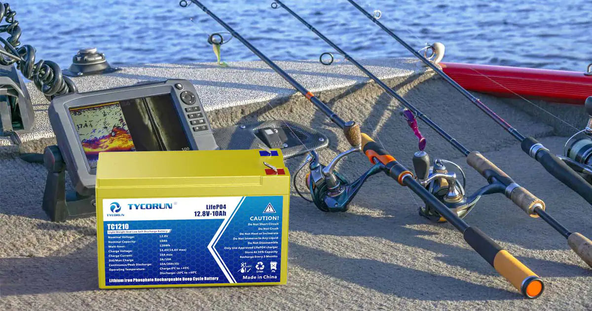WHY CHOOSE TYCORUN LITHIUM BATTERY FOR MY FISH FINDER?