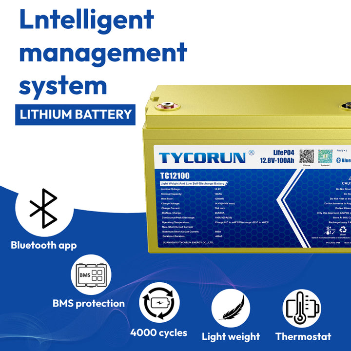 Tycorun Lithium Deep Cycle Battery
