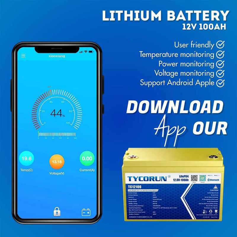 12v100ah lithium battery