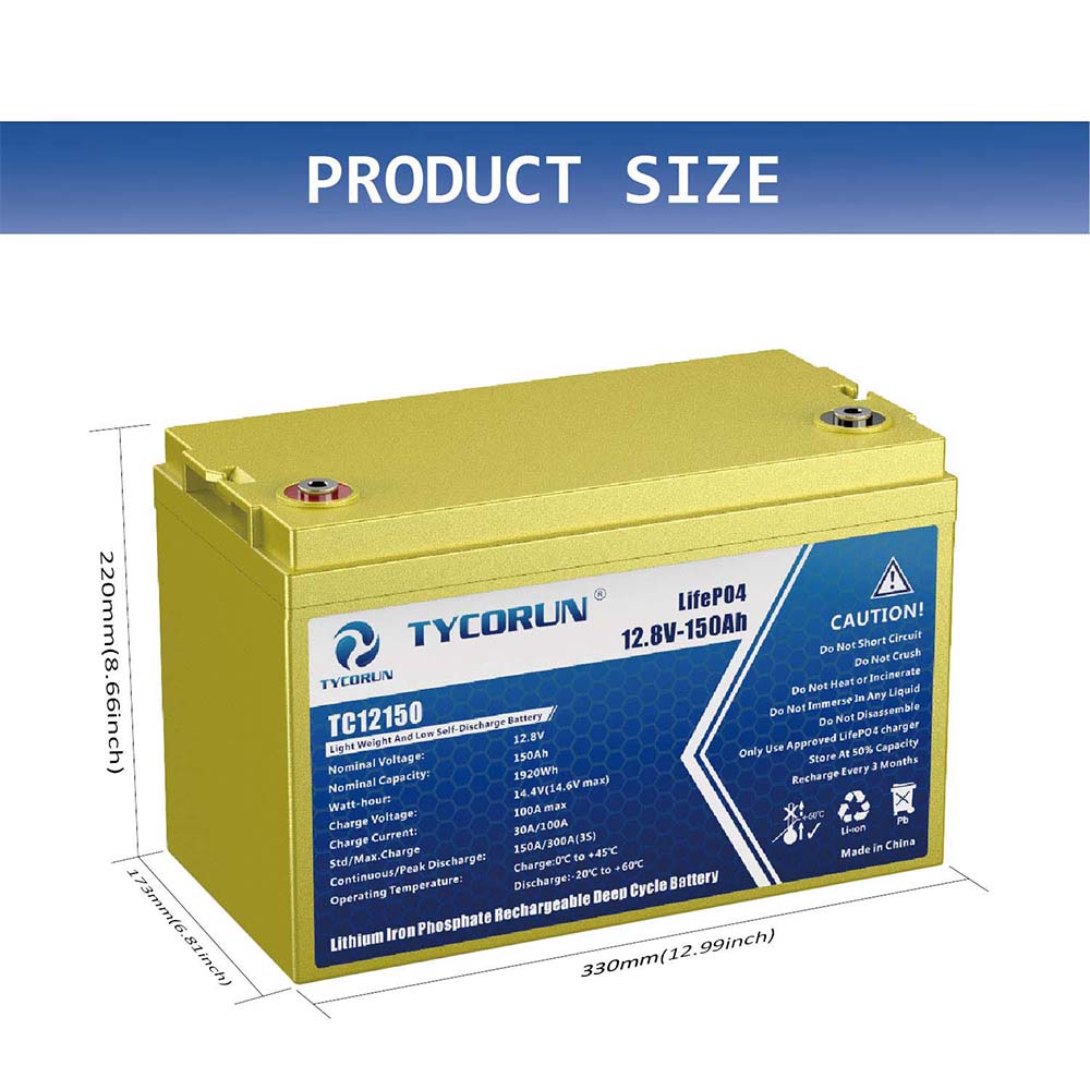 12v150ah lithium battery