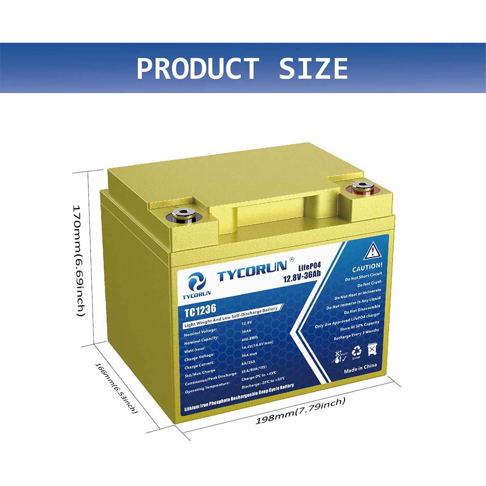 12V Lithium - LifePO4 battery: TKC Power Solutions