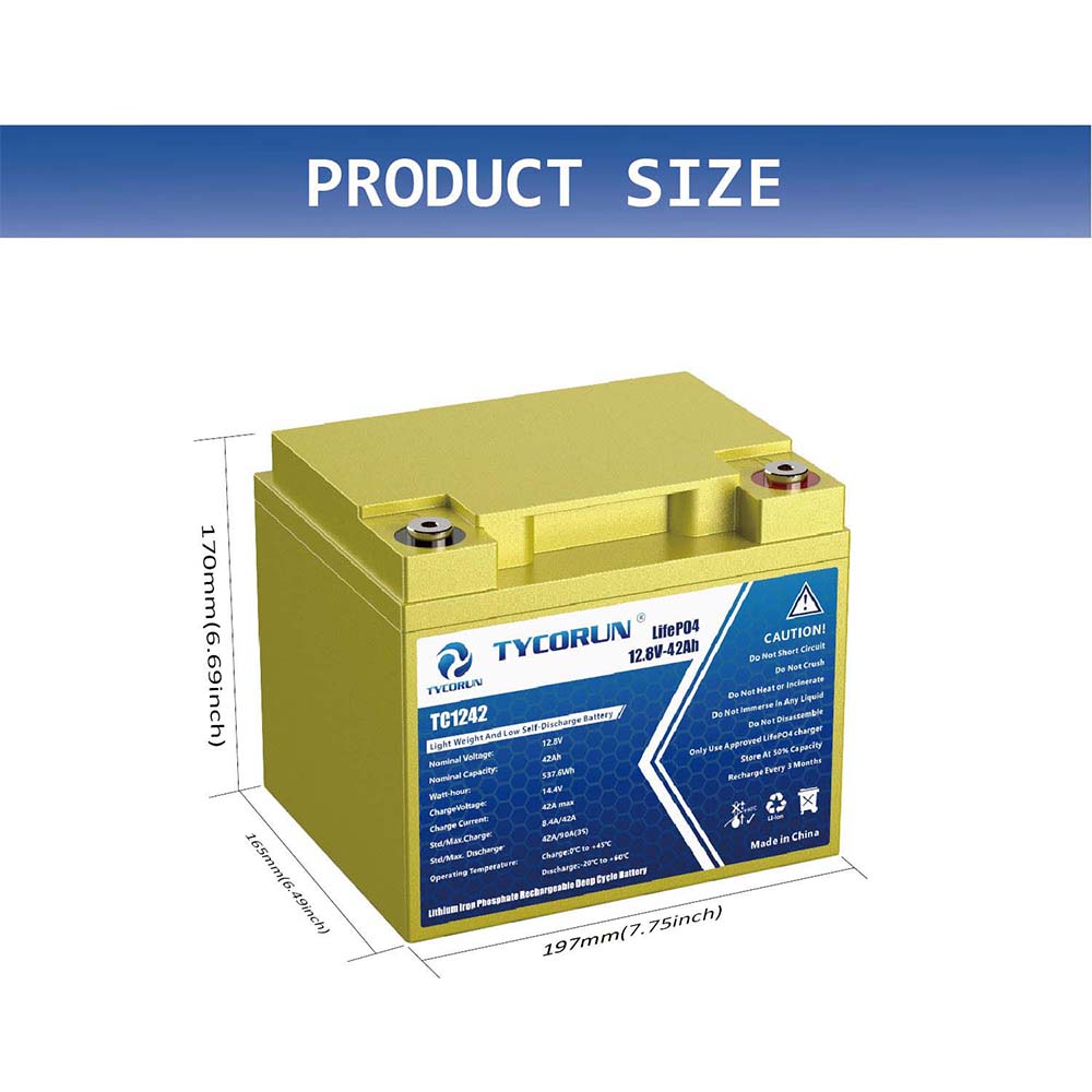 12v42ah lithium battery