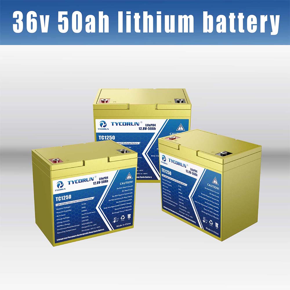 36v50ah lithium battery