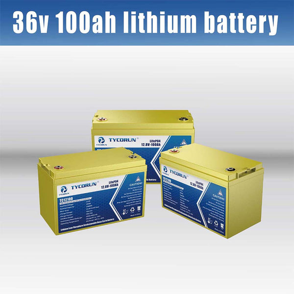 36v100ah lithium battery
