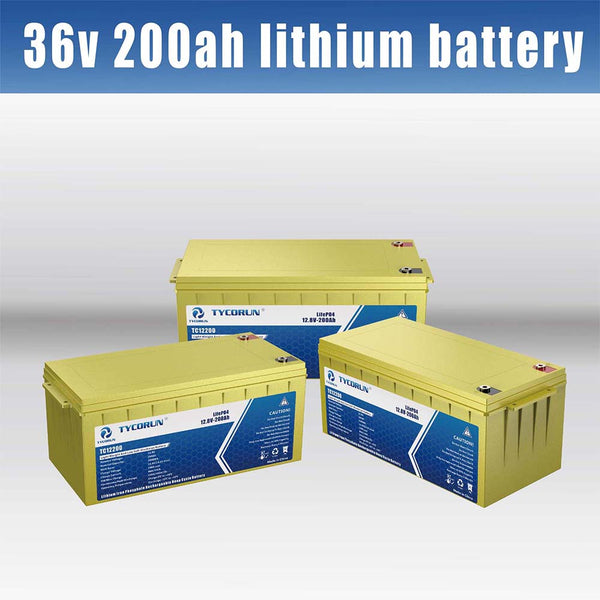 36v200ah lithium battery