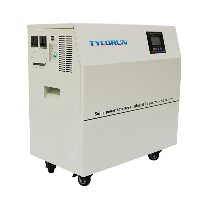 Tycorun 2400W Lithium Battery Storage All In One LiFePO4 Home Solar Power System