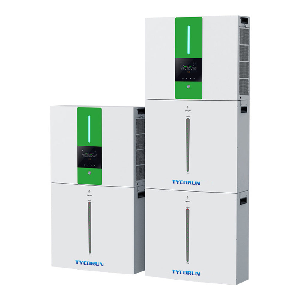 Tycorun High Efficiency All In One 6Kw Solar Inverter Home Energy Storage System 48V 20Kwh Lithium Ion Battery