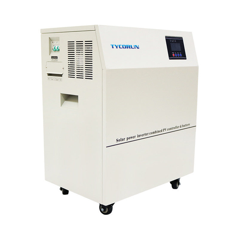 Tycorun Off Grid All In One 4800W LiFePO4 Storage  Battery Home  Solar Power System