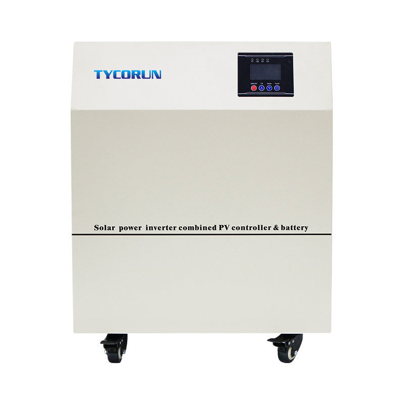 Tycorun Off Grid All In One 4800W LiFePO4 Storage  Battery Home  Solar Power System